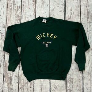 Vintage Mickey Mouse Disney Cartoon Mickey & Company 1990s Crewneck Sweatshirt